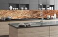 Küchenrückwand Selbstklebend Fliesenspiegel Deko Folie Spritzschutz Marmor Look