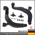 2X QUERLENKER SATZ + TRAGGELENKE VORNE FÜR VW TRANSPORTER BUS MULTIVAN T5