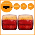 2X LED Anhänger Rücklicht Hänger Rückleuchte Heckleuchte Rückleuchten LKW PKW