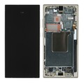 Original Samsung Galaxy S24 Ultra S928B Display Touchscreen Rahmen Orange
