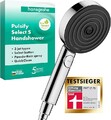 Hansgrohe Pulsify Select S- wassersparender Duschkopf 6,9 l/min (EcoSmart), Hand