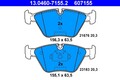 BREMSBELAGSATZ, SCHEIBENBREMSE FÜR X3 E83, 3 E46 - ATE 13.0460-7155.2