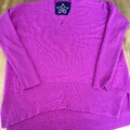 Damen-Pullover Marc Aurel, Größe 38, pink, Wolle/Kaschmir, m. kleinem Schaden