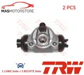RADBREMSZYLINDER TROMMELBREMSE PAAR TRW BWD110 2PCS P FÜR AUTOBIANCHI Y10,A 112