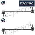 2x Stange/Strebe für Stabilisator topran 302214 2 Pendelstützen Stabi