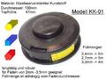Fadenkopf passend für Stihl KM-100 KM100 KM 100 Freischneider Motorsense