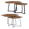 2er Set Beistelltisch Couchtisch Massivholz Kaffeetisch Sofatisch WOMO-DESIGN®