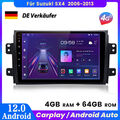 Für Suzuki SX4 2006-2013 Android12 Autoradio GPS NAVI 4G WIFI DAB+ Carplay 4+64G