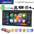 DAB+ 64G Android 13 Autoradio Carplay Navi Für Ford Focus Transit Fiesta C S Max