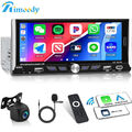 6.9 Zoll 1 Din GPS Autoradio Apple Carplay Android 13 2G+64G RDS FM WIFI +Kamera