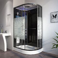 HOME DELUXE Dusche Duschkabine Duschtempel Fertigdusche Eckdusche Komplett