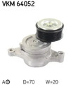 Keilriemenspanner VKM 64052 SKF für MAZDA 2 3 3 Stufenheck