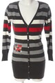 PETER HAHN Strick Cardigan Damen Strickbekleidung Gr. DE 36 hellgrau Casual-Look