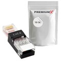 10x RJ45 Netzwerkstecker CAT6 CAT6a CAT7 LAN Kabel Netzwerk Stecker werkzeuglos