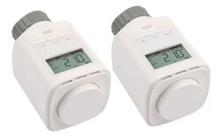 2 Stück Elektronischer Thermostat Heizkörperthermostat spart bis 30% Heizkosten