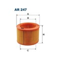 1x Luftfilter FILTRON AR 247 passend für CITROËN FORD LADA PEUGEOT