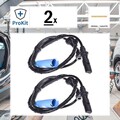 2x ORIGINAL® Denckermann B180039 Sensor, Raddrehzahl Hinten passend für BMW 5