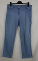 Damen BRAX Exclusiv PETER HAHN Stretch Jeans Hose Blau Modell NICOLA Größe 44/46