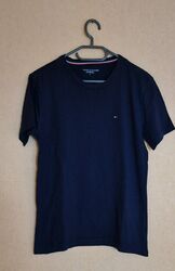 Herren T-Shirt von Tommy Hilfiger, Gr. S, marine blau, sehr guter Zustand
