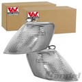2X VAN WEZEL BLINKLEUCHTE BLINKER WEIß VORNE PASSEND FÜR VW PASSAT LINKS+RECHTS