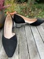 Peter Kaiser, elegante Pumps, Wildleder, schwarz, Gr. 41, Brandneu!