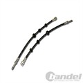 2x BREMSSCHLAUCH BREMSSCHLÄUCHE VORNE passend für SEAT MARBELLA FIAT PANDA