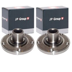 2X JP GROUP RADNABEN OHNE RADLAGER VORNE BEIDSEITIG PASSEND FÜR AUDI A4 A6