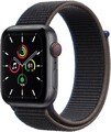 Apple Watch SE 44mm LTE Aluminium Space Grau Sport Loop Kohlegrau *Sehr gut*