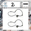 2x Triscan Sensor, Raddrehzahl Hinten, Links, Rechts für Citroën, Peugeot