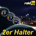 raid hp Instrumentenhalter - Peugeot 206 - 2er Halter A-Säule Instrument