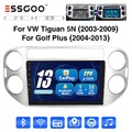 9" Carplay Autoradio Android 13 1+32G GPS NAV RDS IPS Für VW Tiguan 5N 2007-2016