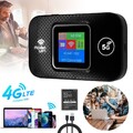 4G LTE Tragbare Mobiler Wireless WLAN Router Hotspot WiFi Modem 5G SIM Karte