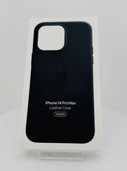 Original Apple iPhone 14 Pro Max Leder Case Hülle MagSafe MPPP3ZM/A Ink Tinte