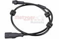 METZGER ABS Sensor Raddrehzahl Hinten für FORD Fiesta Mk6 Schrägheck (JA8, JR8)