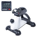 LCD Pedaltrainer Heimtrainer Arm und Beintrainer Fahrradtrainer Mini Fitnessbike