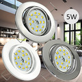 SMD LED Einbaustrahler Einbauleuchten Lampe ultra-flach-Spots Tomas 5W 230Volt
