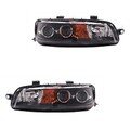 Scheinwerfer Set links & rechts H1/H1/H3 mit Nebelscheinwerfer für Fiat Punto