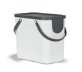 Rotho Mülltrennungssystem Albula 25 L 40 x 23,5 x 34 cm Recyclingbehälter Eimer