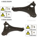 2X TRISCAN QUERLENKER SATZ VORNE LINKS+RECHTS passend für RENAULT TWINGO SMART F