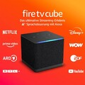 Amazon Fire TV Cube Streaming Alexa , 4K Ultra HD, Wi-Fi 6E, HDR, Dolby Vision