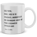 Mama Geschenk zum Muttertag von Tochter Mutter Tasse Geburtstag Kaffeetasse Frau