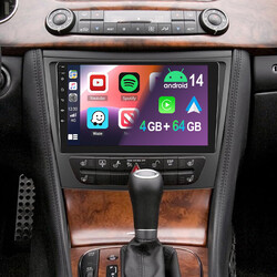 Android 14 Autoradio Für Mercedes Benz CLS E-Class W211 W219 GPS WIFI RDS 4+64GB
