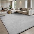 Teppich Kurzflor Weich Wohnzimmerteppich Anti-Rutsch