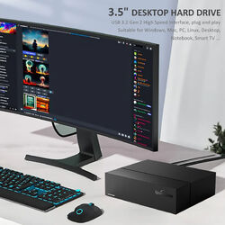 1/4/12/14/16/18TB USB3.0 Desktop HDD Externe Festplatte Home/Office Daten Backup