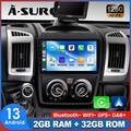 2+32G Für Fiat Ducato 2006-2023 Android 14 Autoradio Navi Apple CarPlay WIFI SWC