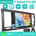 4+64G ChatGPT Android15 DAB CarPlay Autoradio Für VW T6 Transporter Multivan KAM