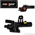 MAXGEAR Thermostatgehäuse mit Thermostat 83 °C für RENAULT DACIA RENAULT