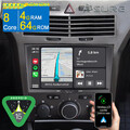 8" Android15 Carplay Autoradio GPS 4+64G DAB SWC Für Opel Astra Corsa C/D Vectra