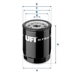 Ölfilter UFI 23.175.00