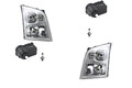 Scheinwerfer passend für Ford Transit 06 07/06- mit H4 Links Rechts + Stellmotor